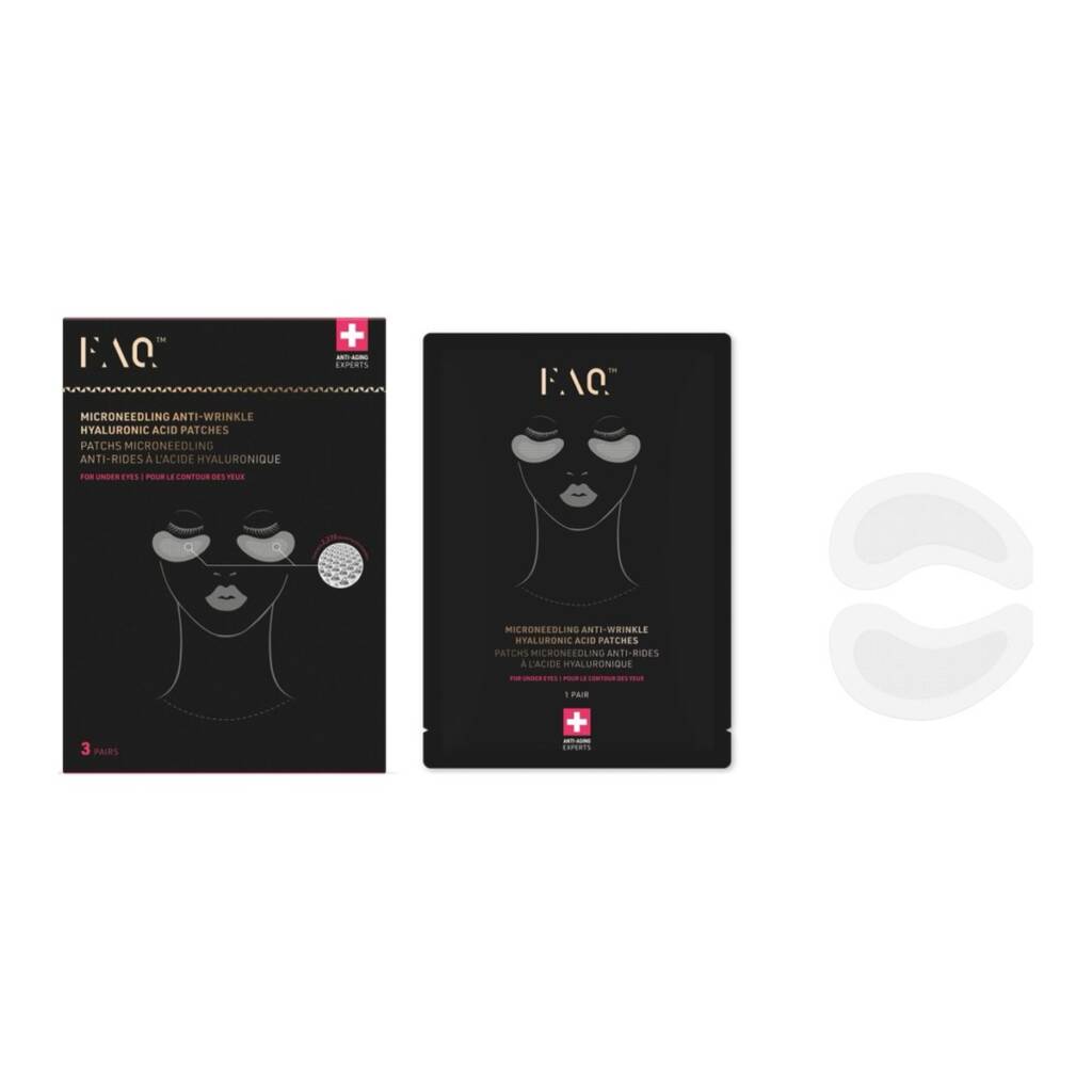 FAQ™ Microneedling Anti-Wrinkle Hyaluronic Acid Patches – Onder de ogen