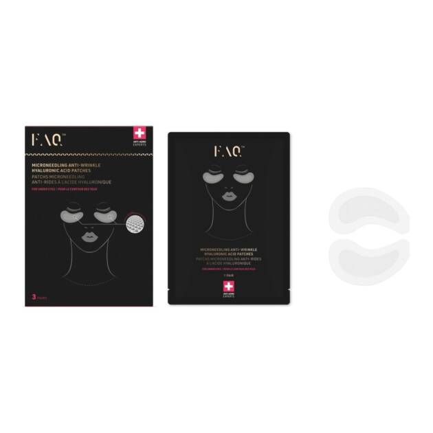 FAQ™ Microneedling Anti-Wrinkle Hyaluronic Acid Patches – Onder de ogen